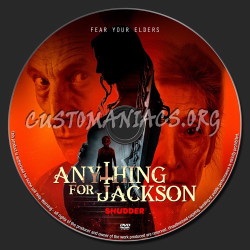 Anything For Jackson dvd label