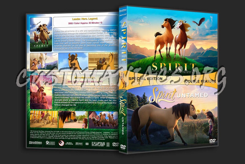 Spirit Double Feature dvd cover