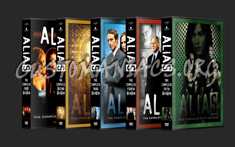 Alias The Complete Series dvd cover