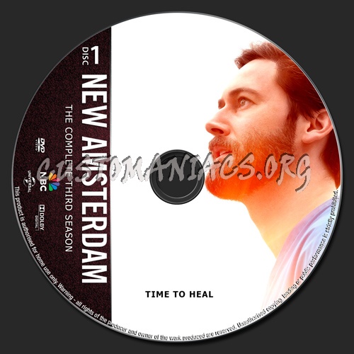 New Amsterdam Season 3 dvd label