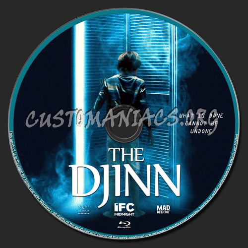 The Djinn blu-ray label