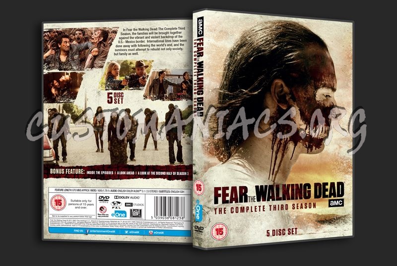 Fear the Walking Dead Season 3 dvd cover