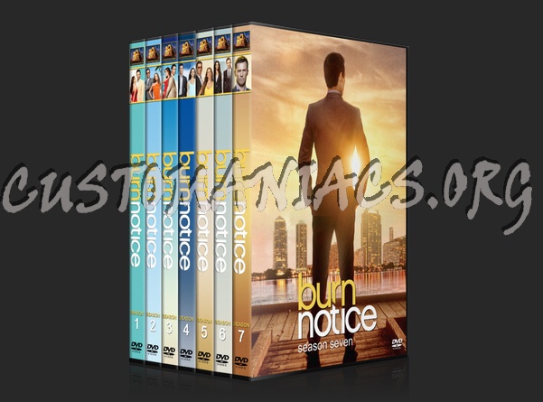 Burn Notice - The Complete Series dvd cover