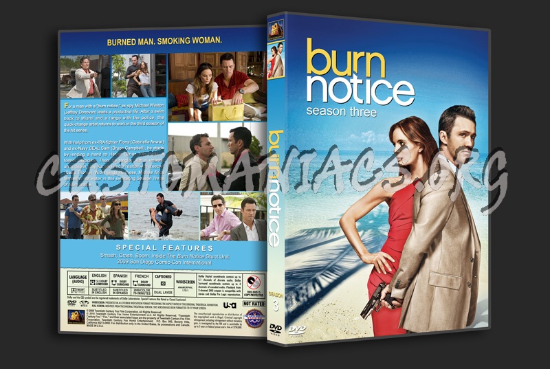 Burn Notice - The Complete Series dvd cover