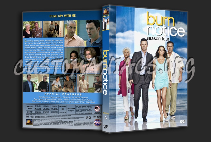 Burn Notice - The Complete Series dvd cover