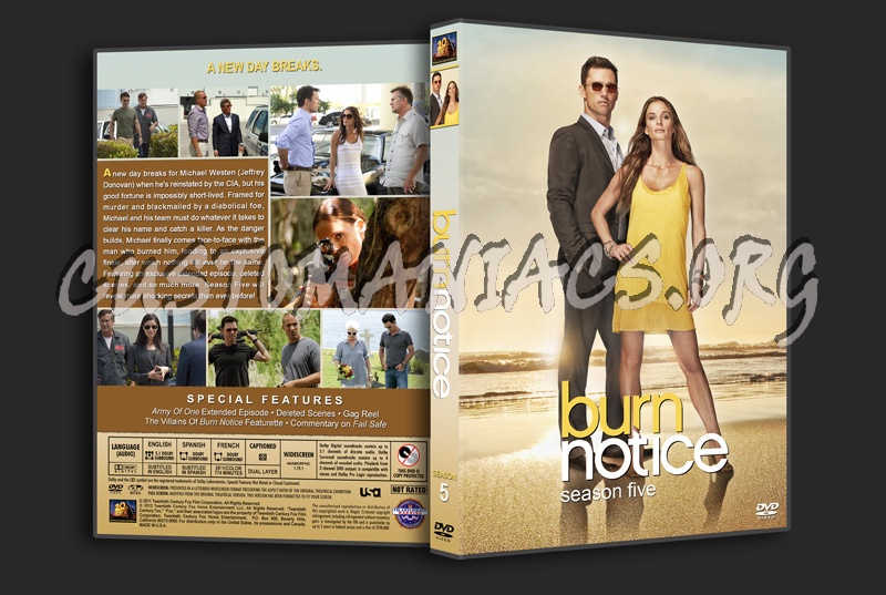 Burn Notice - The Complete Series dvd cover