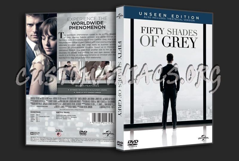 Fifty Shades of Grey dvd cover