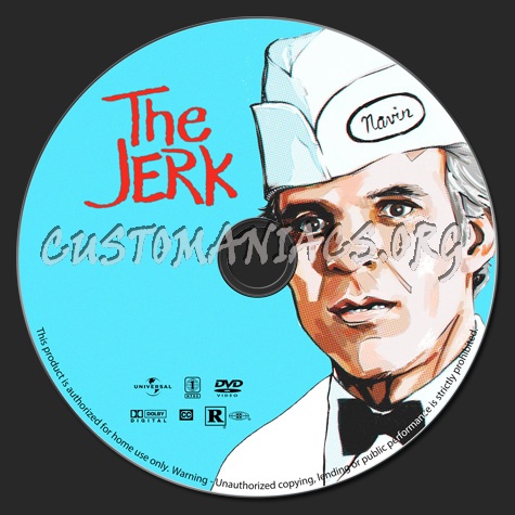 The Jerk dvd label