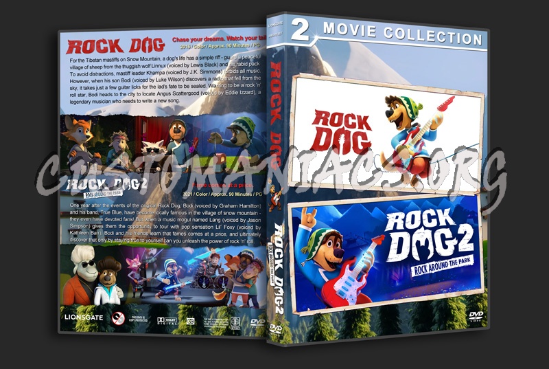 Rock Dog Double Feature dvd cover