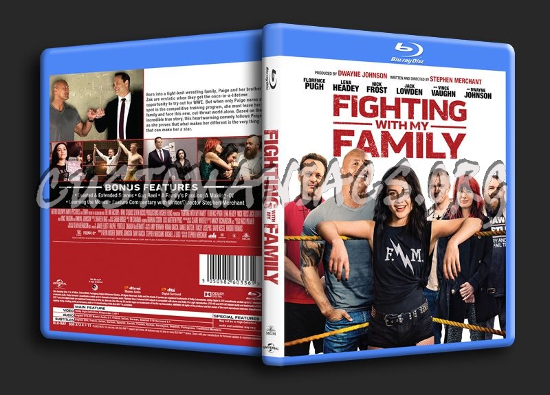 Fighting With My Family blu-ray cover - DVD Covers & Labels by ...