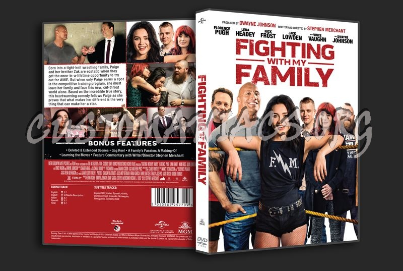 Fighting With My Family dvd cover