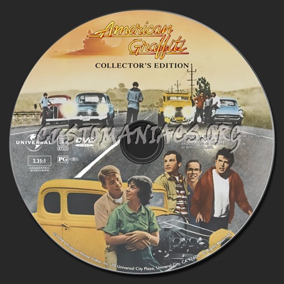 American Graffiti dvd label