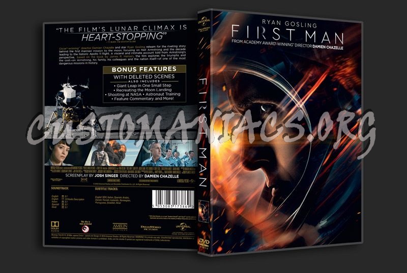 First Man dvd cover