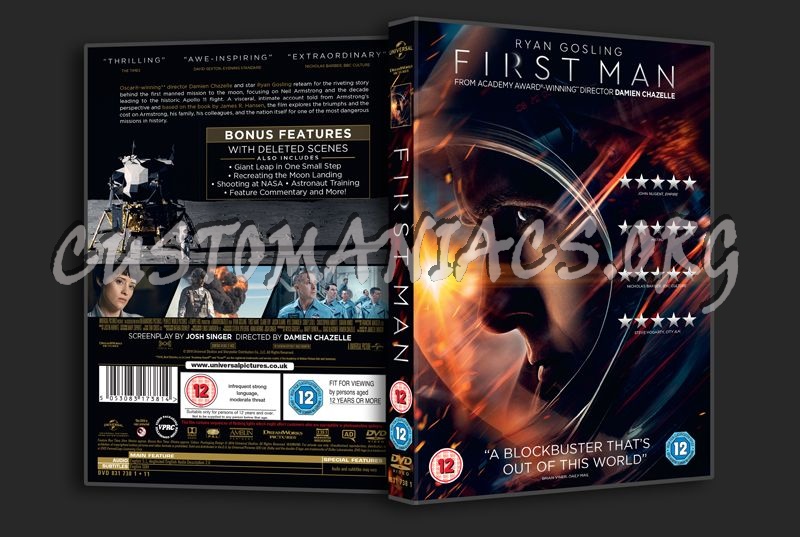 First Man dvd cover