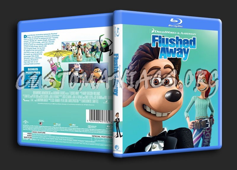 Flushed Away blu-ray cover