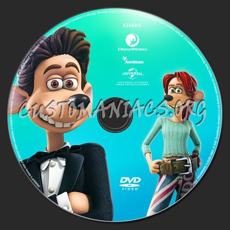 Flushed Away dvd label - DVD Covers & Labels by Customaniacs, id ...