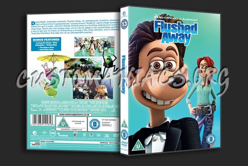 Flushed Away dvd cover