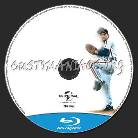 For Love of the Game blu-ray label