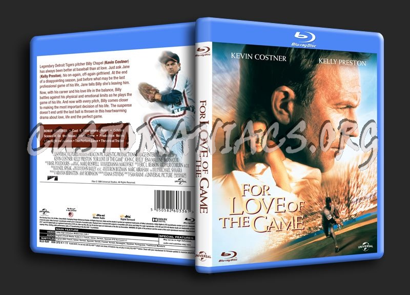 For Love of the Game blu-ray cover