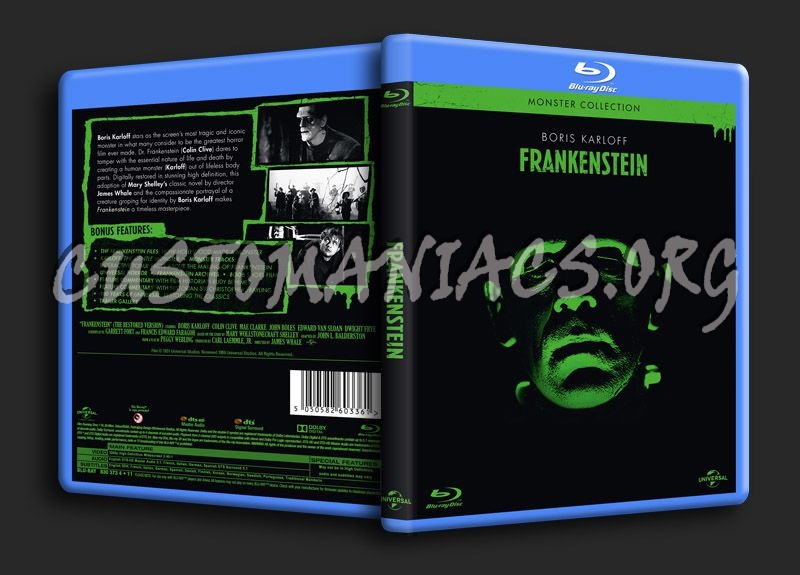 Frankenstein (1931) blu-ray cover