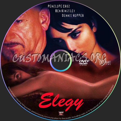 Elegy dvd label