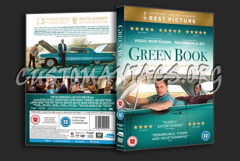 Green Book dvd cover