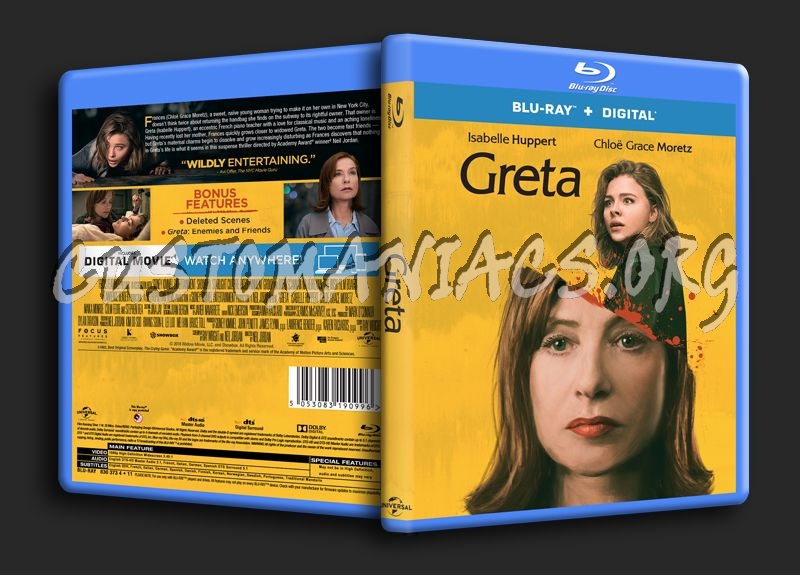 Greta blu-ray cover