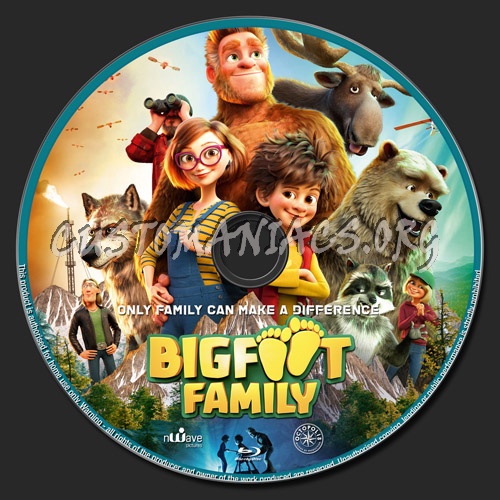 Bigfoot Family blu-ray label