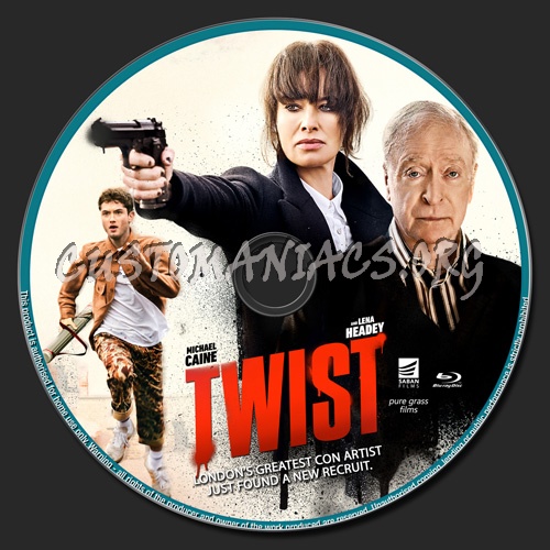 Twist blu-ray label