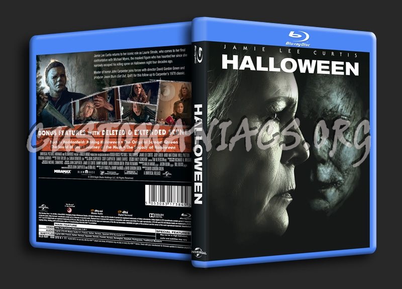 Halloween blu-ray cover