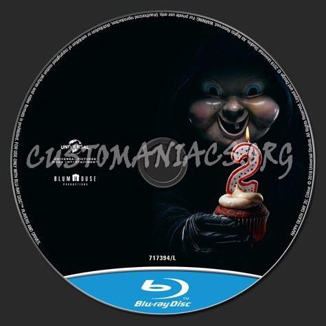 Happy Death Day 2U blu-ray label