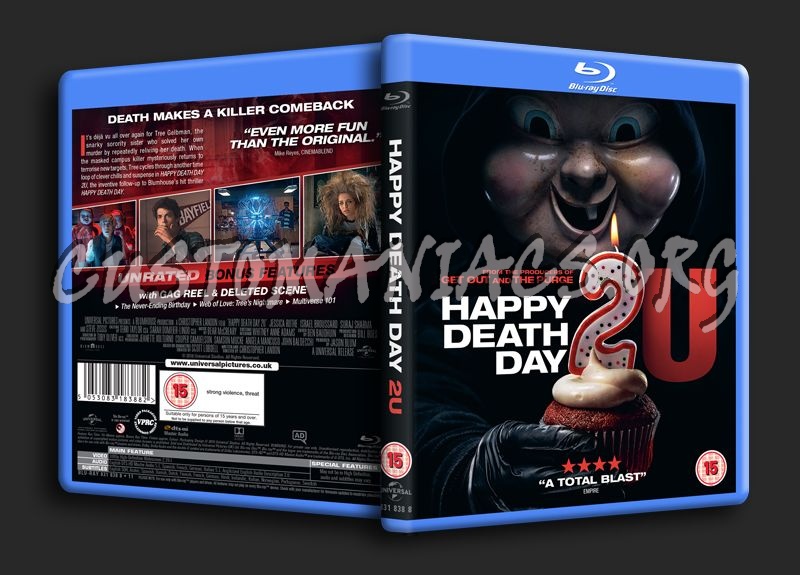 Happy Death Day 2U blu-ray cover