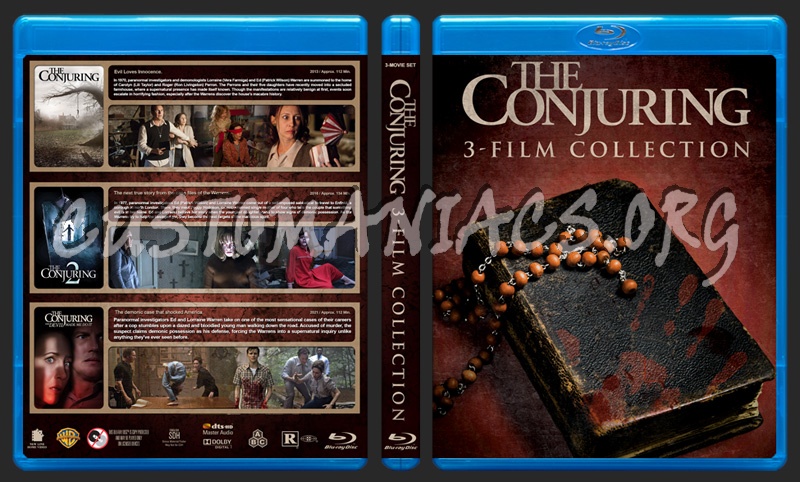 The Conjuring Collection blu-ray cover