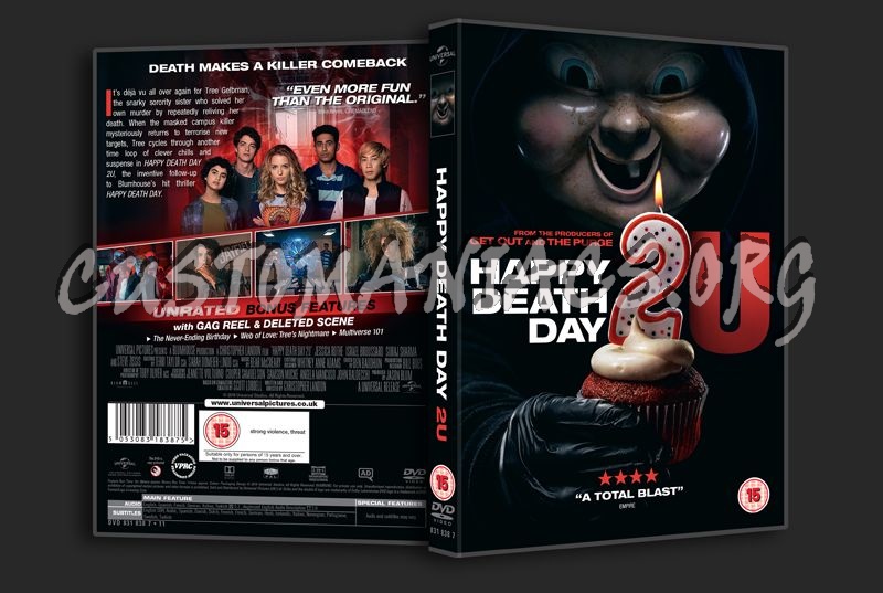 Happy Death Day 2U dvd cover