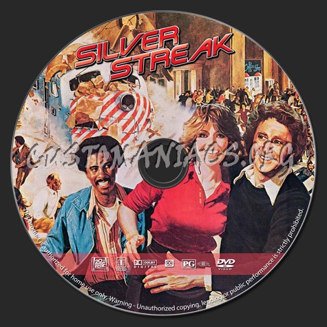 Silver Streak dvd label