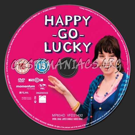 Happy Go Lucky dvd label