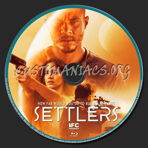 Settlers blu-ray label