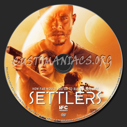 Settlers dvd label