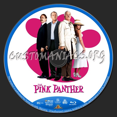 The Pink Panther blu-ray label