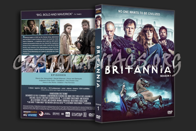 Britannia - Season 1 dvd cover