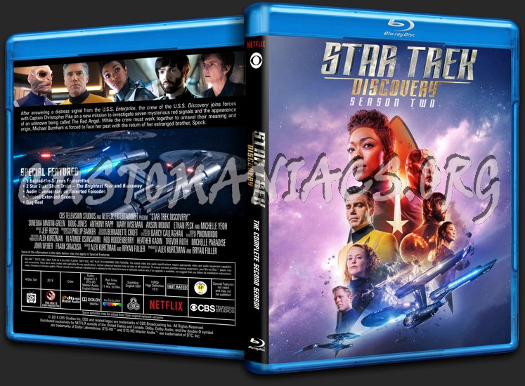 Star Trek: Discovery - Season 2 blu-ray cover