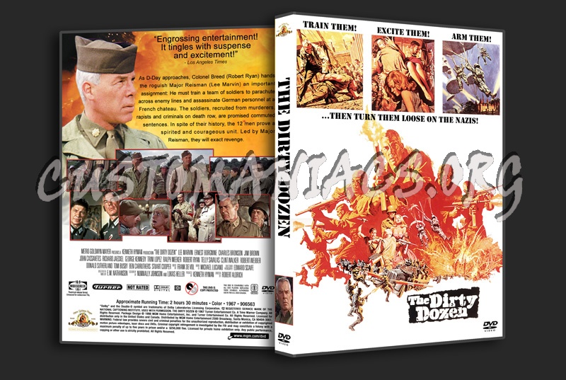 The Dirty Dozen dvd cover