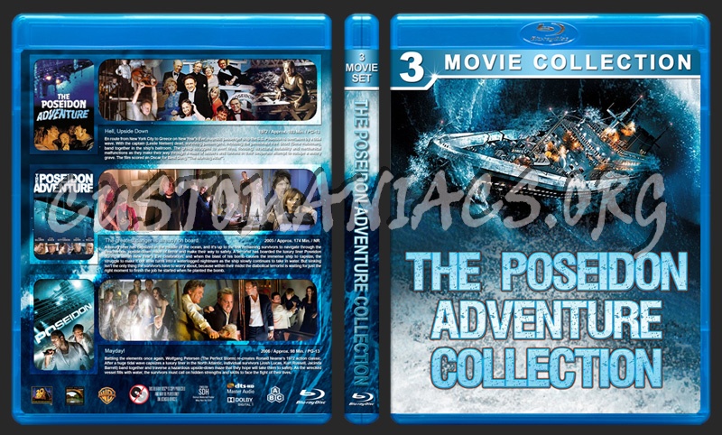 The Poseidon Adventure Collection blu-ray cover