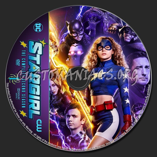 Stargirl Season 2 dvd label