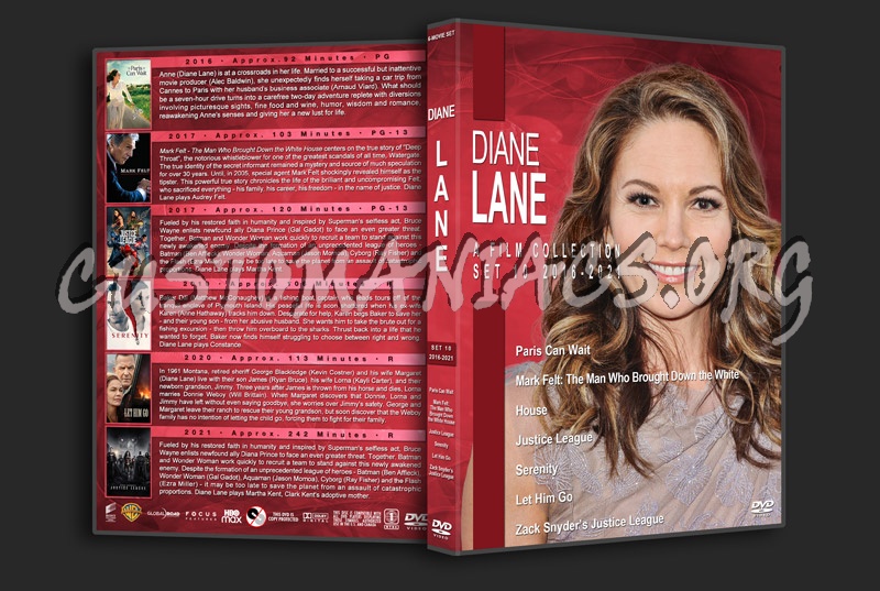 Diane Lane: A Film Collection - Set 10 (2016-2021) dvd cover