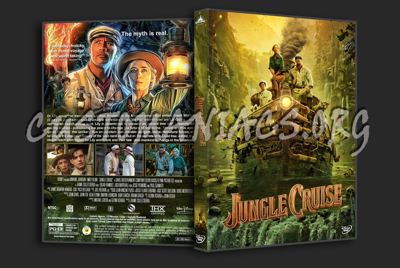 Jungle Cruise dvd cover