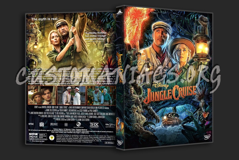 Jungle Cruise dvd cover