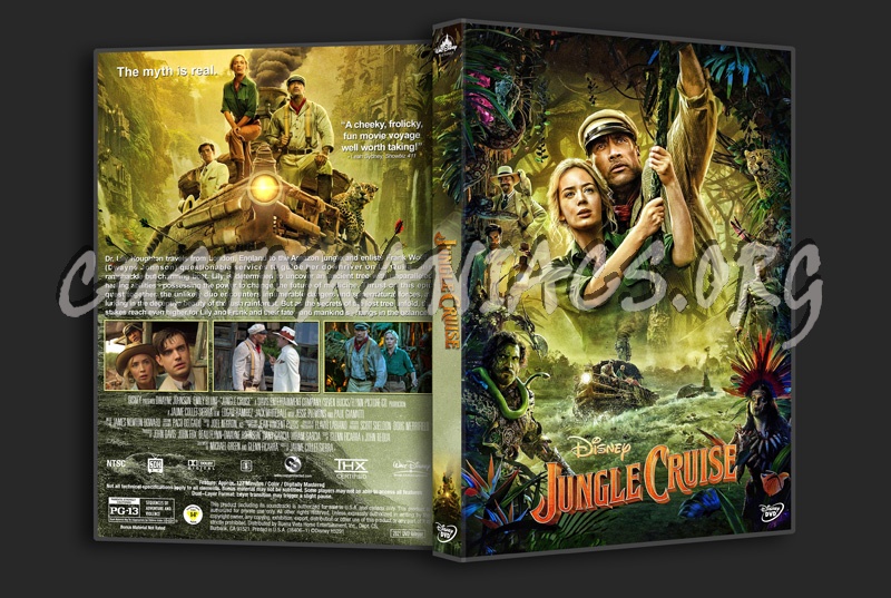 Jungle Cruise dvd cover