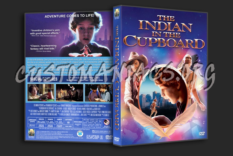 The Indian in the Cupboard dvd cover