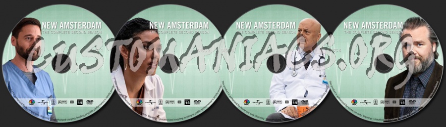 New Amsterdam - Season 2 dvd label